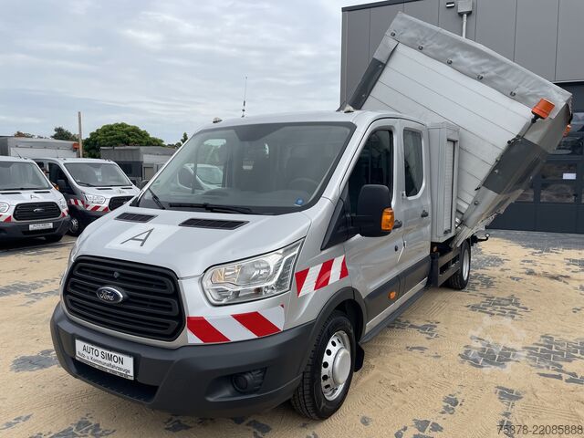 Tipper truck Ford Transit Kipper aus 1.Hand+Klima+AHK+EU5