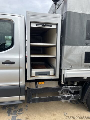 Tipper truck Ford Transit Kipper aus 1.Hand+Klima+AHK+EU5