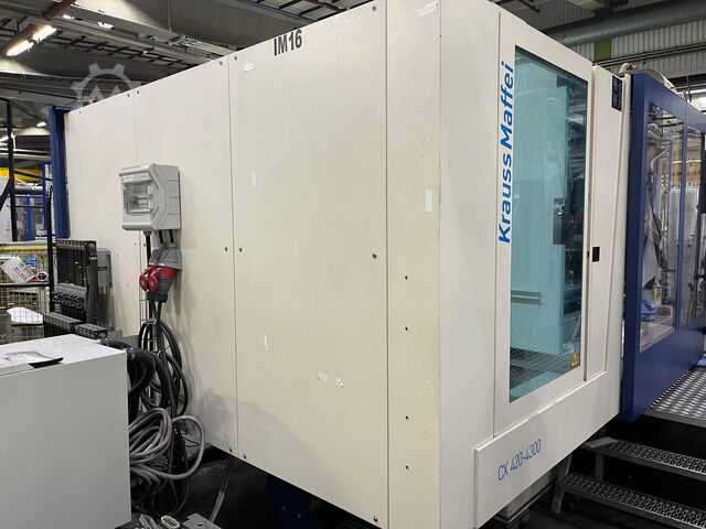 Injection Molding Machine KraussMaffei KM 420-4300 CX