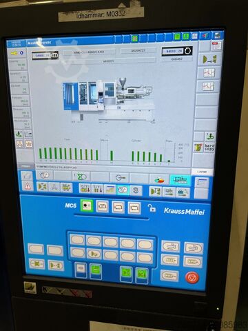 Injection Molding Machine KraussMaffei KM 420-4300 CX