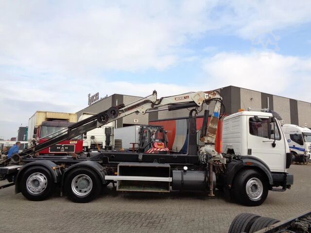 Cable system Mercedes-Benz SK 2433 + Semi-Auto + PTO + Serie 14 Crane + 3 ...