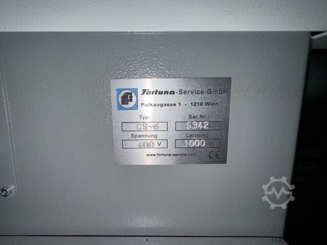 Schärfmaschine Fortuna CS6 Schärfmaschine /Skiving machine