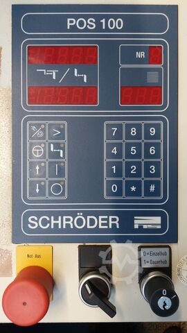 Motorized guillotine shears SCHRÖDER MHSU 2520-2.0