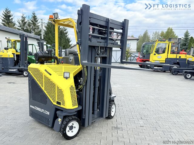 4-way forklift Combilift C3000CB GAS TRIPLEX 4900 POSITIONER TOP1