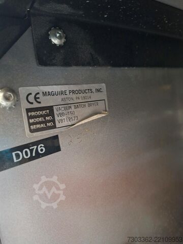 Maguire LPD / VB-150 plastic dryers Maguire PD1HE4 / LPD2HE4 / VB-150 / VBD-150