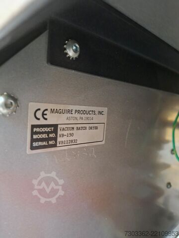Maguire LPD / VB-150 plastic dryers Maguire PD1HE4 / LPD2HE4 / VB-150 / VBD-150