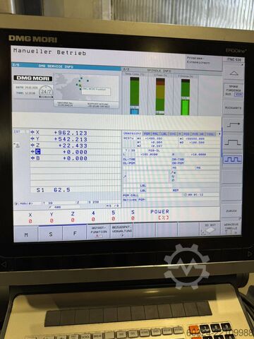 CNC - Machining Center - 5 Axis DMG MORI DMF 360-11