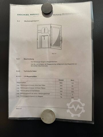 CNC - Machining Center - 5 Axis DMG MORI DMF 360-11