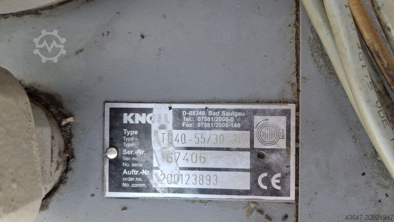 Emulsion treatment system,emulsion filte KNOLL VRF 450/2100 R