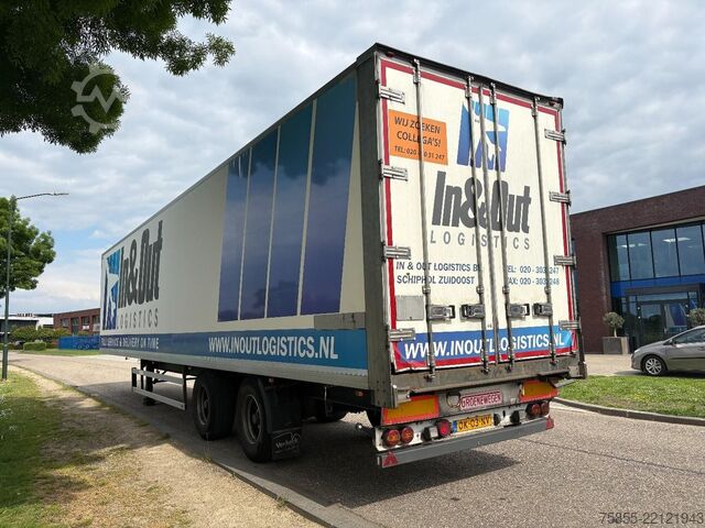 Box body Groenewegen DRO-12-20 2 Axle / CLosed Box / Koffer / BPW Ax...
