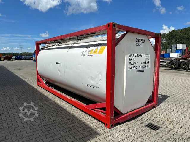 Tank container Consani 20FT ISO / 26.060L / 1-COMP. / UN PORTABLE / T1...