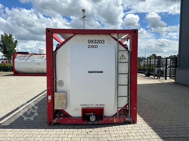 Tank container Consani 20FT ISO / 26.060L / 1-COMP. / UN PORTABLE / T1...