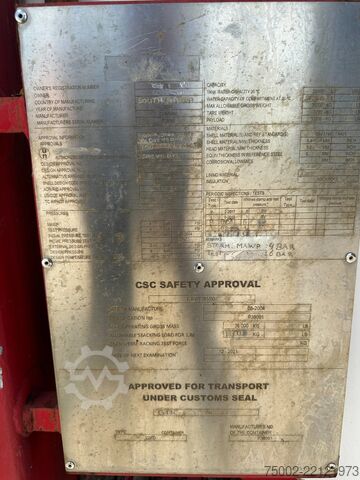 Tank container Consani 20FT ISO / 26.060L / 1-COMP. / UN PORTABLE / T1...