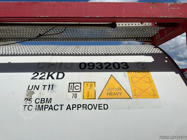 Tank container Consani 20FT ISO / 26.060L / 1-COMP. / UN PORTABLE / T1...