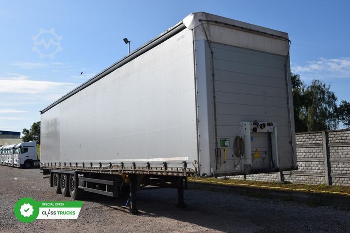 Open semitrailer with tarp SCHMITZ CARGOBULL SCS24/L