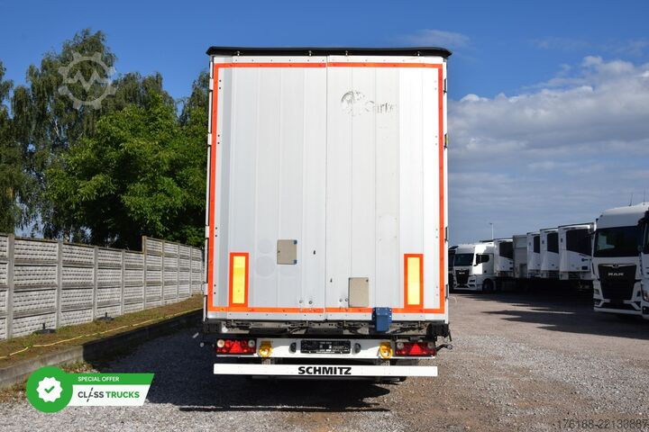 Open semitrailer with tarp SCHMITZ CARGOBULL SCS24/L