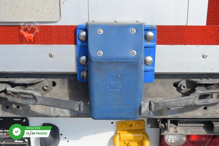 Open semitrailer with tarp SCHMITZ CARGOBULL SCS24/L