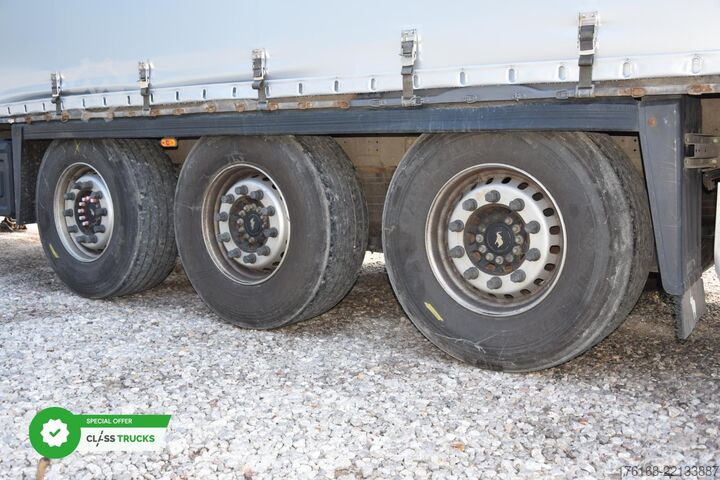 Open semitrailer with tarp SCHMITZ CARGOBULL SCS24/L