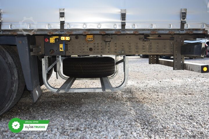 Open semitrailer with tarp SCHMITZ CARGOBULL SCS24/L