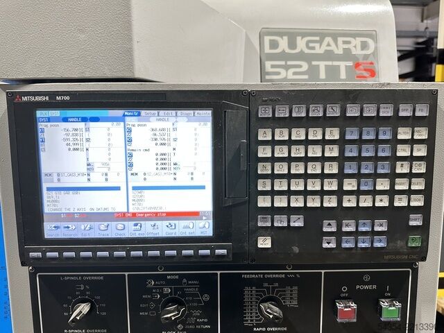 Twin Spindle Double Y Axis CNC Lathe Dugard CY2 – 52MB