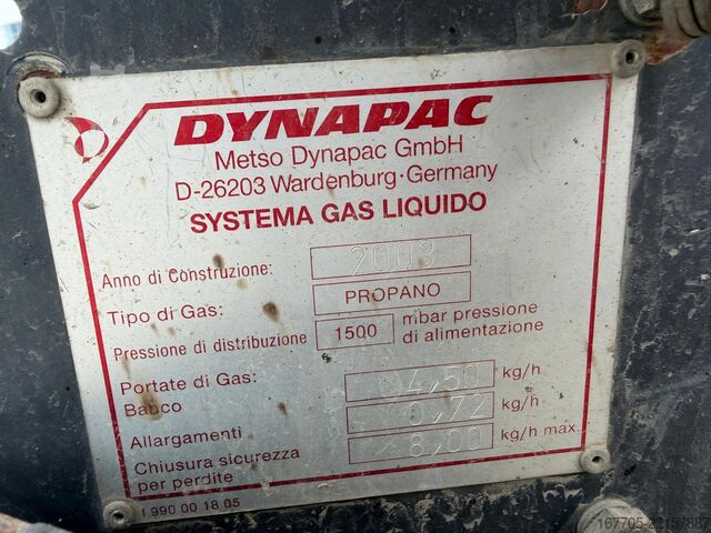 Wheeled asphalt paver Dynapac F121-6W