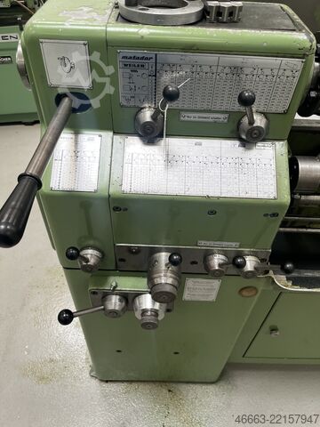 Lathe machine from a school Weiler Matador