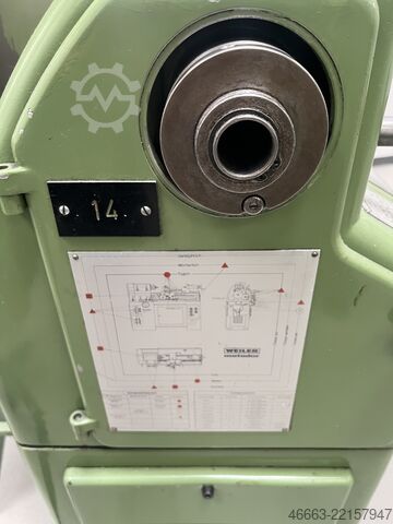 Lathe machine from a school Weiler Matador