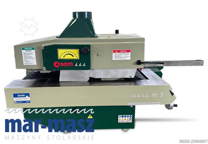 Track-mounted multi-blade saw SCM M3 300/120