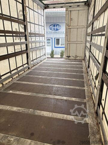 Swap body with flatbed & tarp Krone Jumbo 3m Innenhöhe Hubdach Edscha