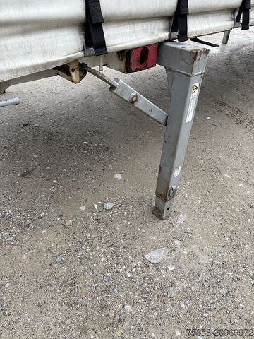 Swap body with flatbed & tarp Krone Jumbo 3m Innenhöhe Hubdach Edscha