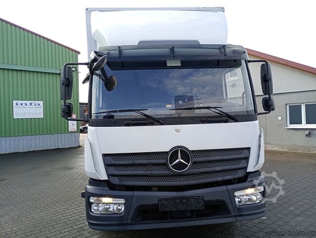 Box body Mercedes-Benz Atego 1224 Koffer 3-Sitzer 6-Zylinder LBW AHK (50)