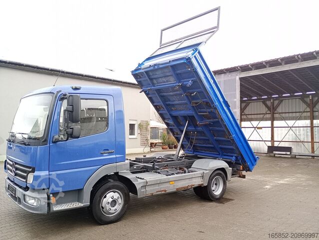 3-way tipper Mercedes-Benz Atego 815 Dreiseitenkipper Meiller 3-Sitzer AHK...