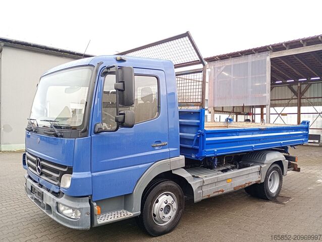 3-way tipper Mercedes-Benz Atego 815 Dreiseitenkipper Meiller 3-Sitzer AHK...