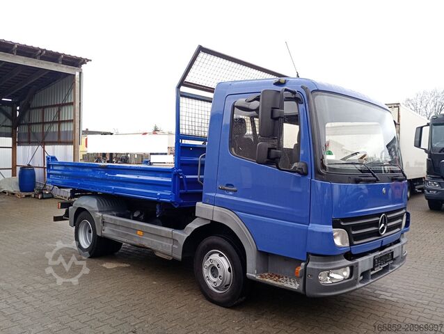 3-way tipper Mercedes-Benz Atego 815 Dreiseitenkipper Meiller 3-Sitzer AHK...