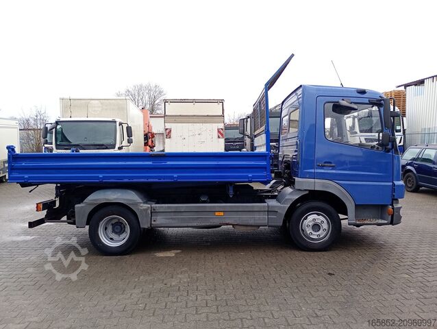 3-way tipper Mercedes-Benz Atego 815 Dreiseitenkipper Meiller 3-Sitzer AHK...