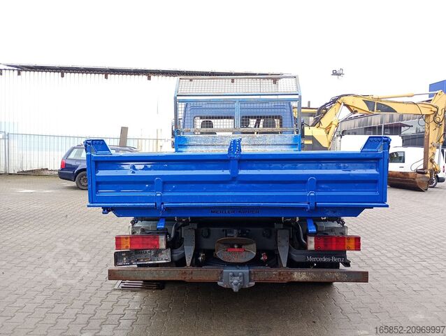 3-way tipper Mercedes-Benz Atego 815 Dreiseitenkipper Meiller 3-Sitzer AHK...