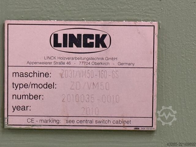 Komplettes Sägewerk (stationär) Linck VM50,V30, VS66