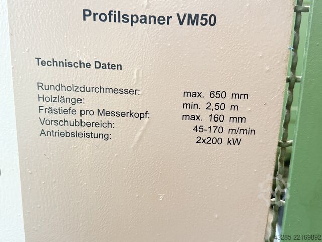 Komplettes Sägewerk (stationär) Linck VM50,V30, VS66