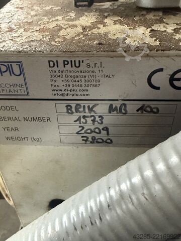 Brikettierpresse DiPiu MB100