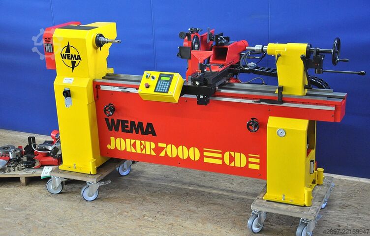 Kopierdrehmaschine Kannelierfräse WEMA Joker 7000 CD