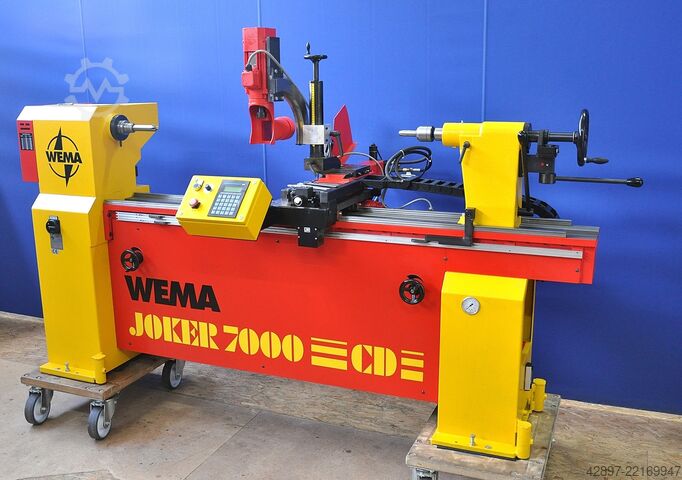 Kopierdrehmaschine Kannelierfräse WEMA Joker 7000 CD