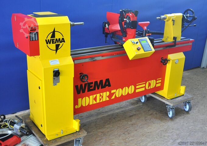 Kopierdrehmaschine Kannelierfräse WEMA Joker 7000 CD