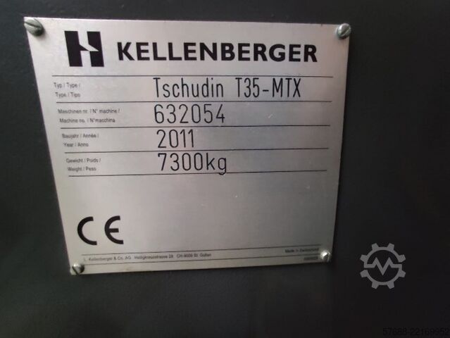 Cylindrical grinding machine KELLENBERGER T35-MTX