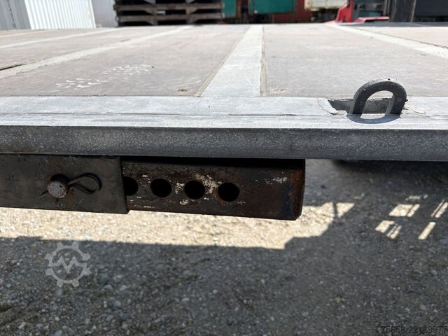 Swap body open x Verzinkte Baustoff Plattform 7,82m