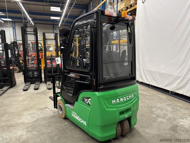 Electric 3-wheel forklift Hangcha Elektrostapler CPDS15