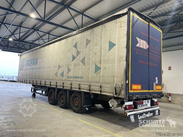 Auflieger mit Pritsche & Plane Schmitz Cargobull Curtainsider Standard