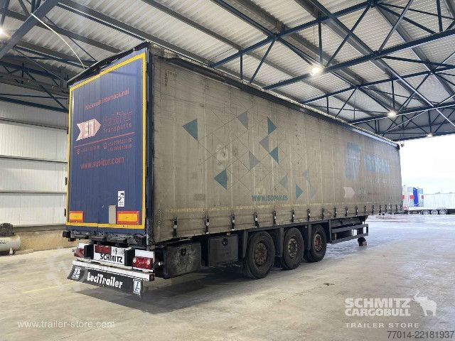 Auflieger mit Pritsche & Plane Schmitz Cargobull Curtainsider Standard