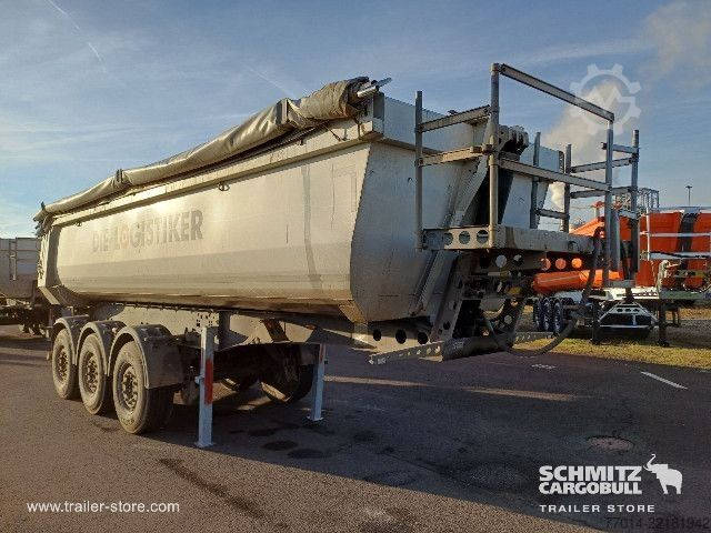 Kipper Auflieger Schmitz Cargobull Tipper Steel half pipe body