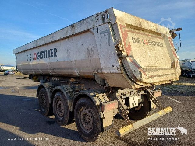 Kipper Auflieger Schmitz Cargobull Tipper Steel half pipe body