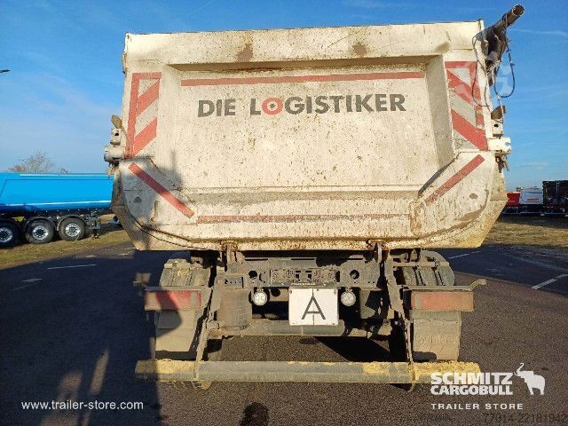 Kipper Auflieger Schmitz Cargobull Tipper Steel half pipe body